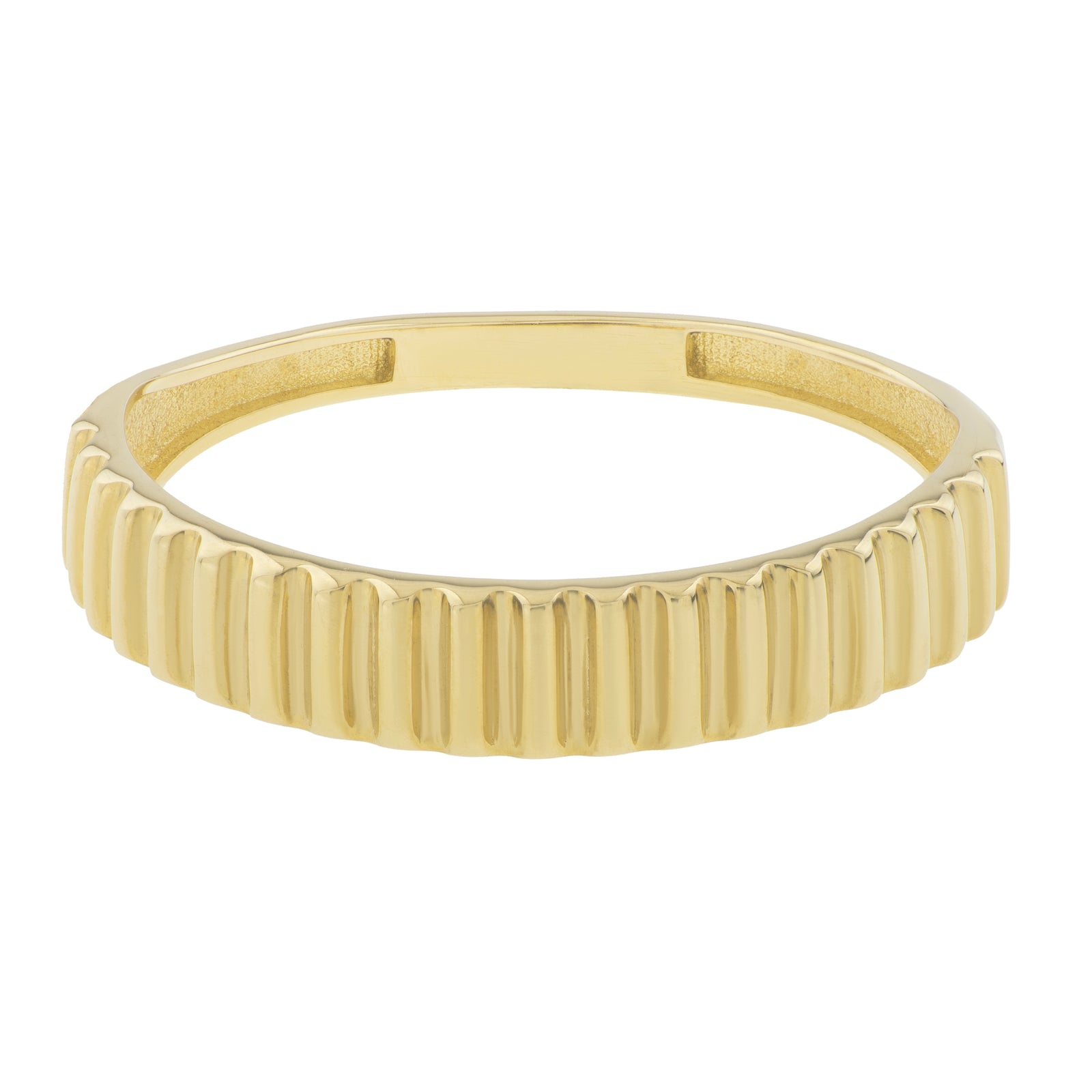 14K Ridge Ring