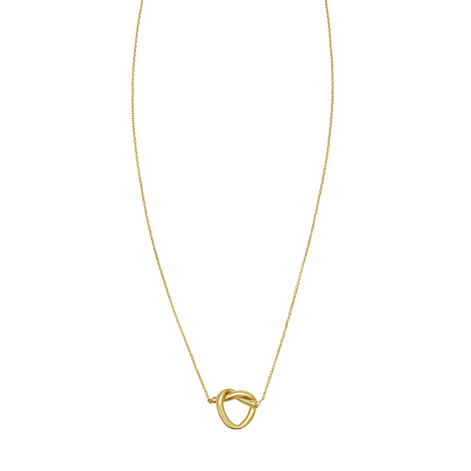 14K Love Knot Necklace