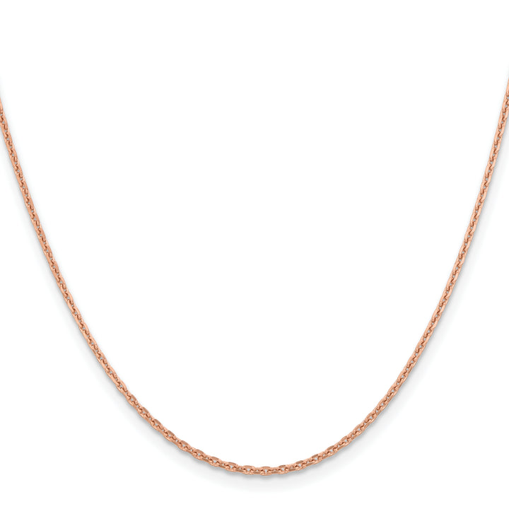 14k Rose Gold 1.8m D/C Cable Chain