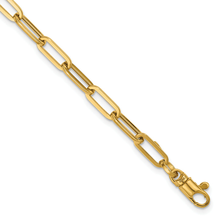 14k Polished 18in Paperclip Link Necklace