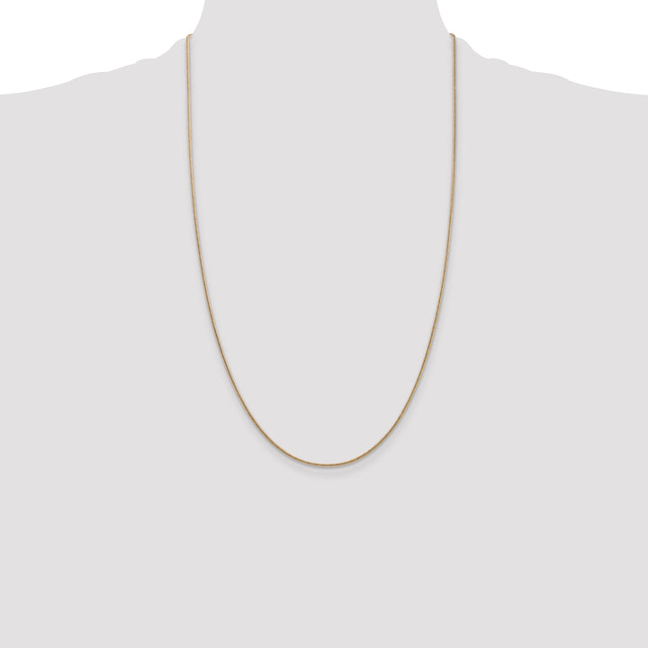 14k 1.4mm Round Snake Chain