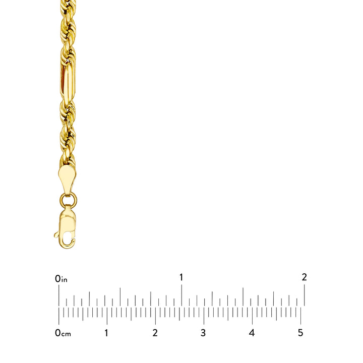 4.00mm D/C Hollow Figarope Milano Chain