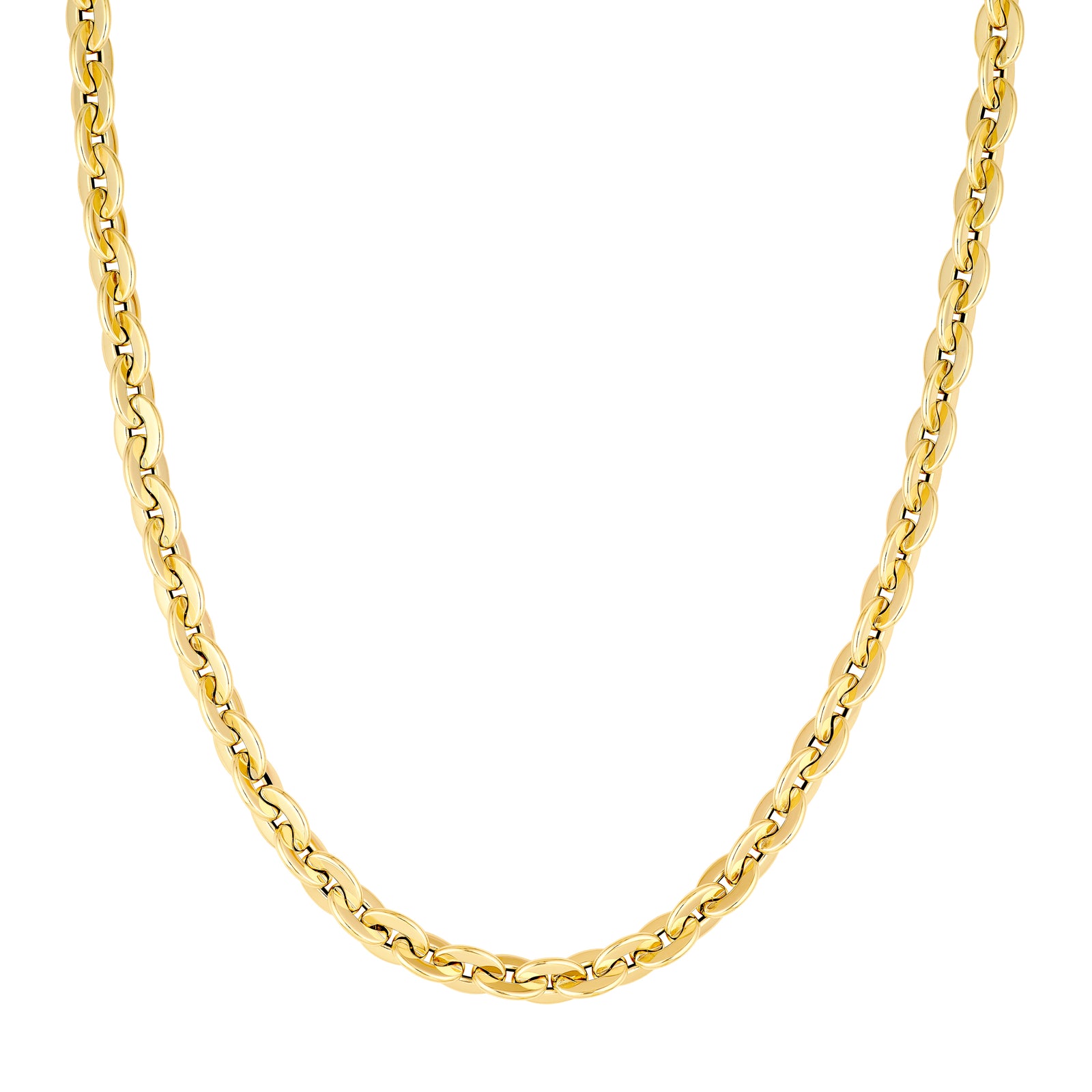 Hollow Oval Link Chain