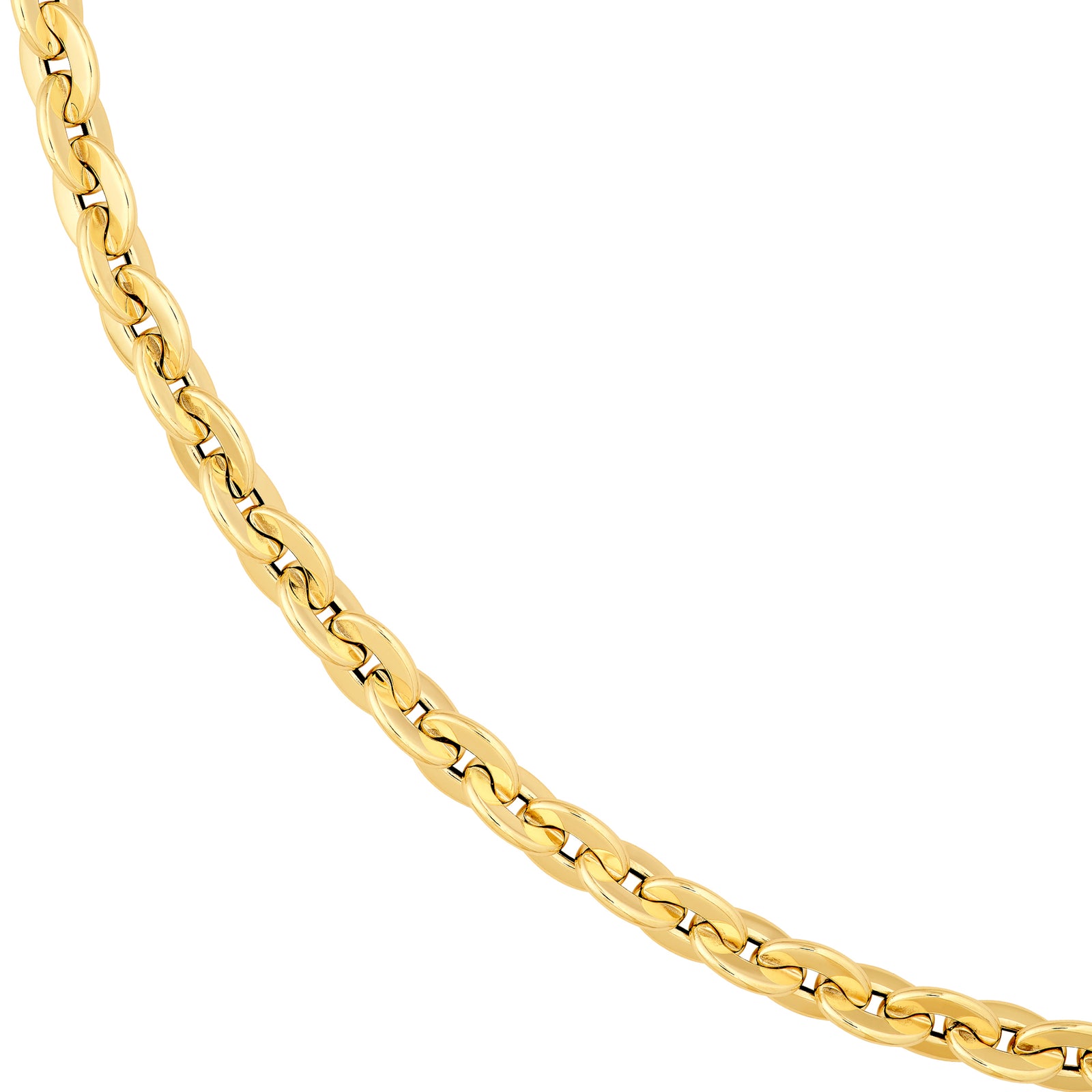 Hollow Oval Link Chain