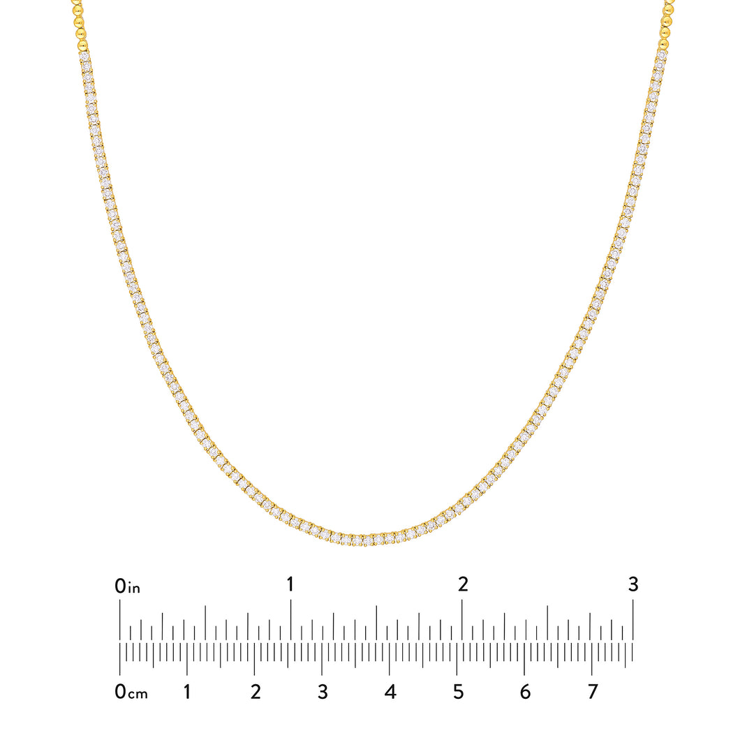 Diamond Half Tennis Necklace (2-3/8tcw)