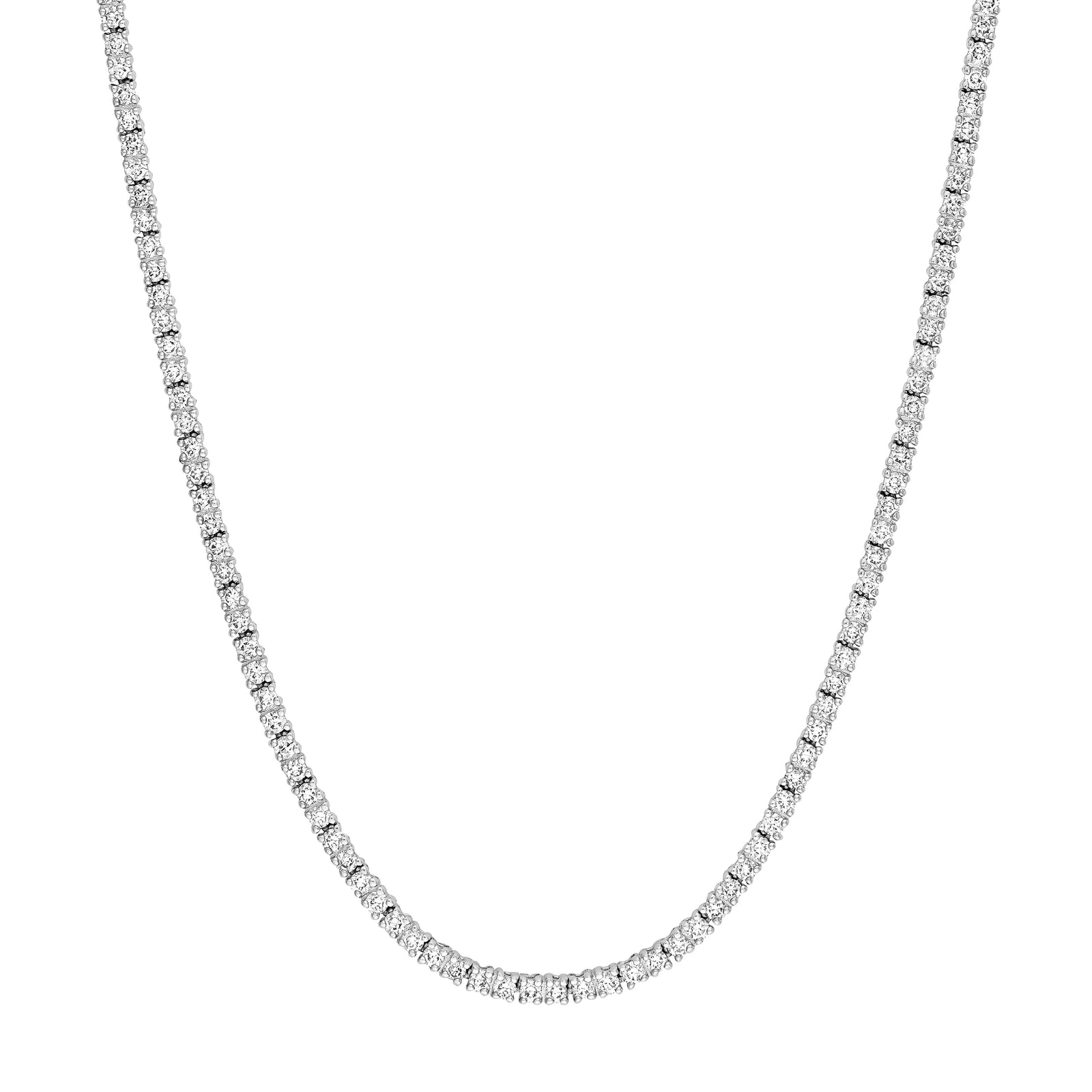 Diamond 18 Tennis Necklace (3.0tcw)