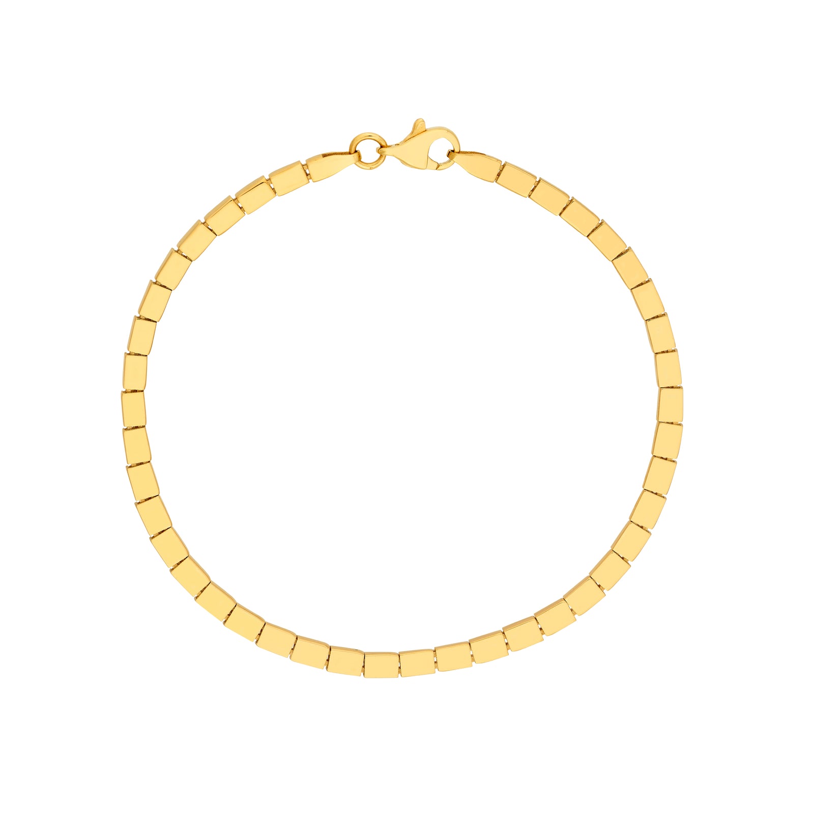 Rectangle Link Bracelet