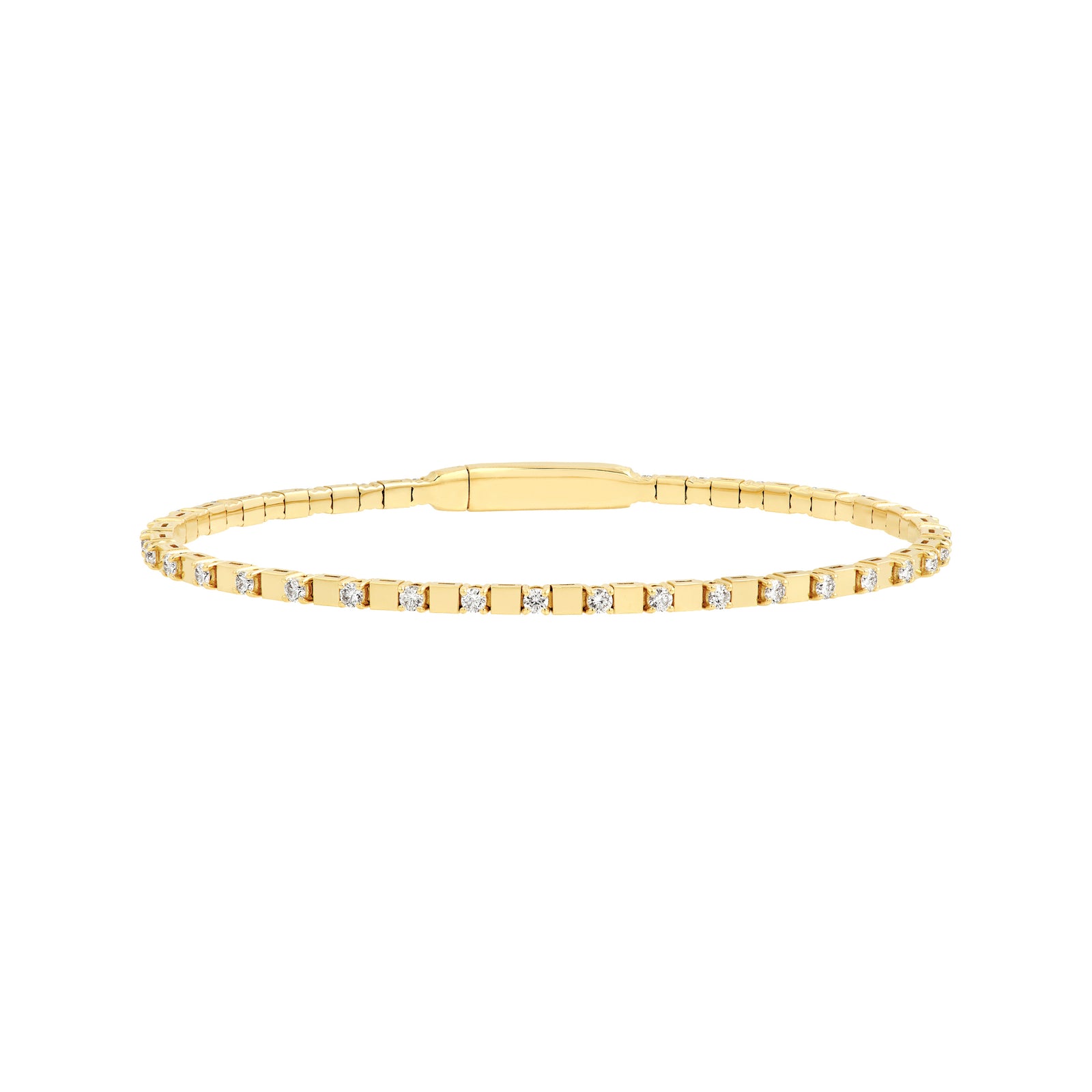 1tcw Diamond Flex Bracelet