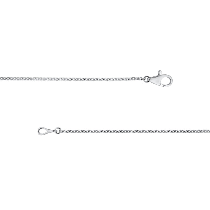 2-1/2tcw Diamond Ascending Stone Necklace