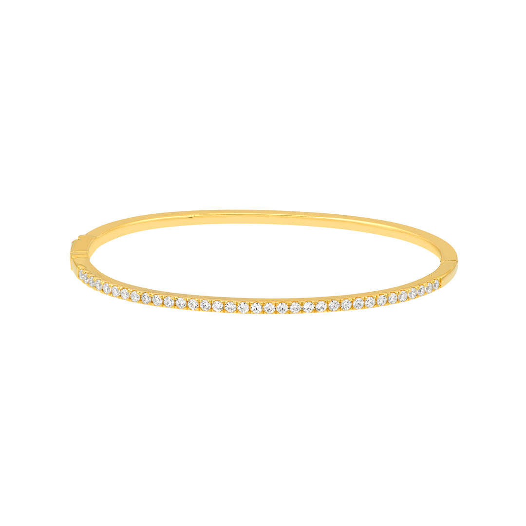 Diamond Half Bangle Bracelet (7/8tcw)