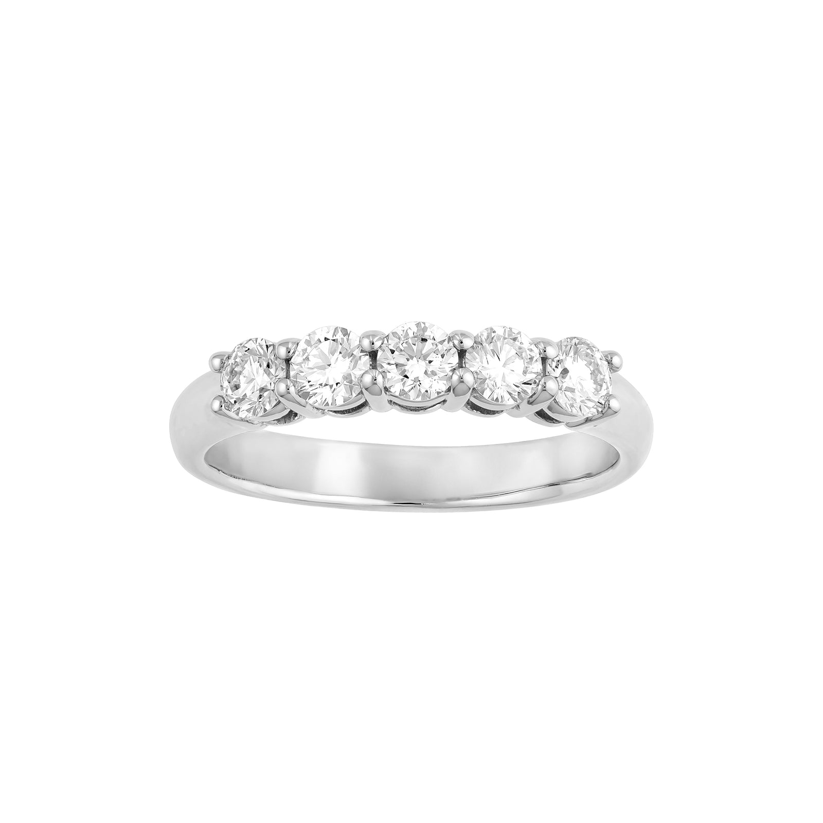 7/8tcw 5 Stone Diamond Ring