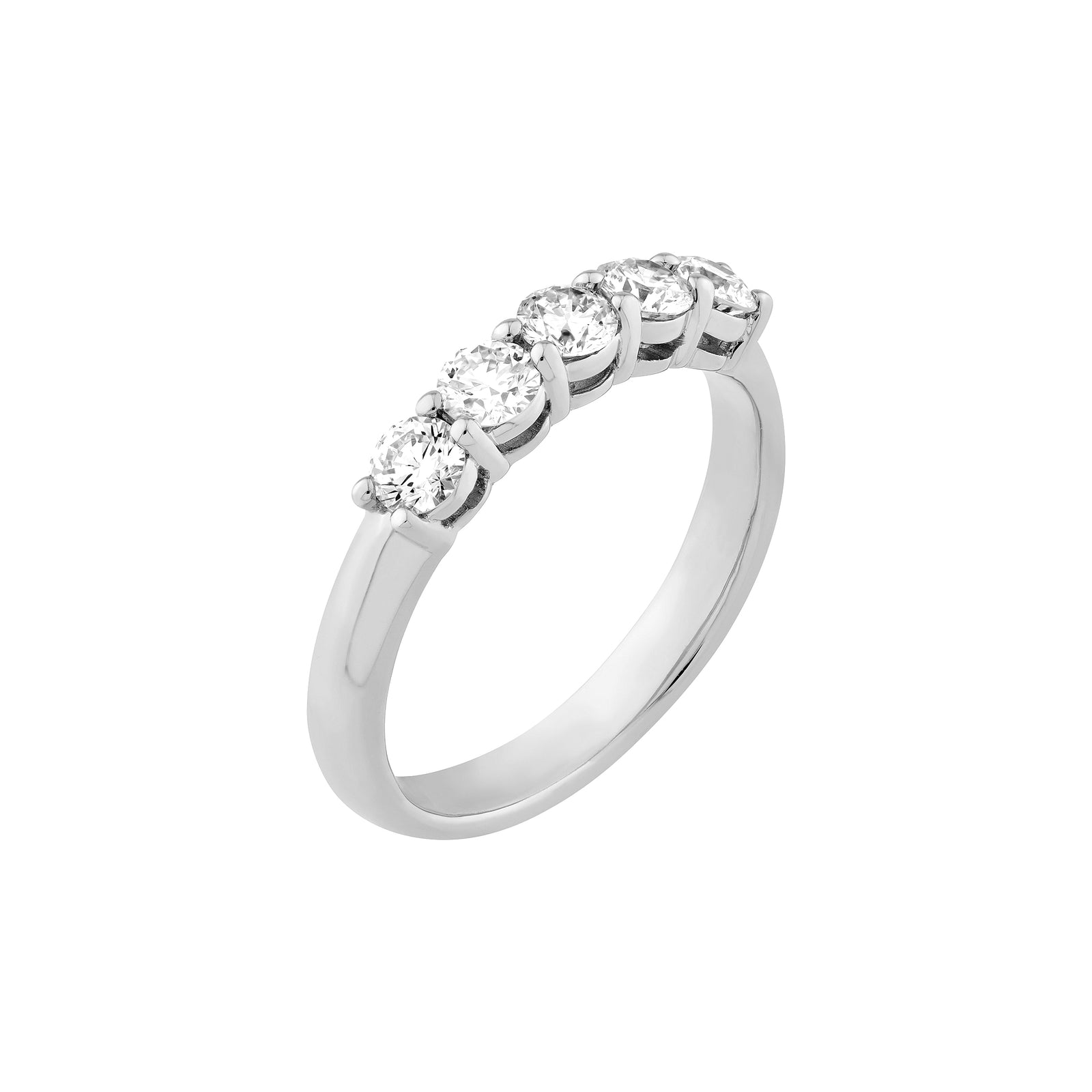 7/8tcw 5 Stone Diamond Ring