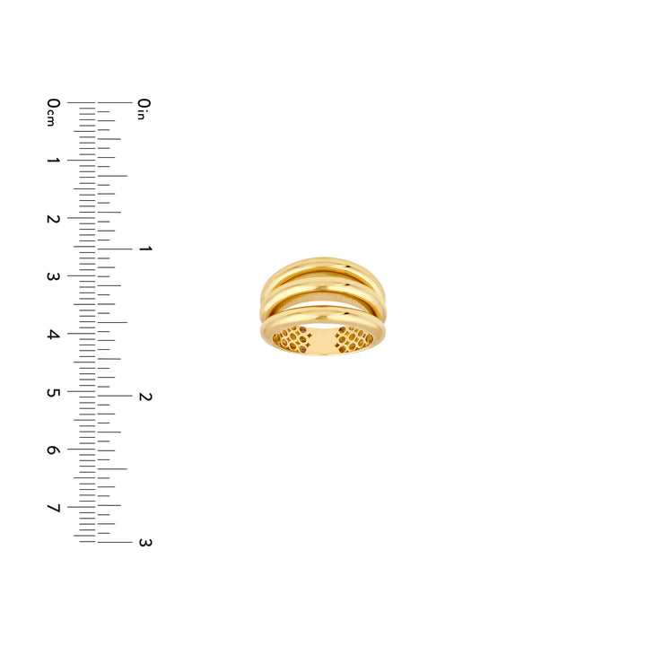 3 Row Cuff Ring