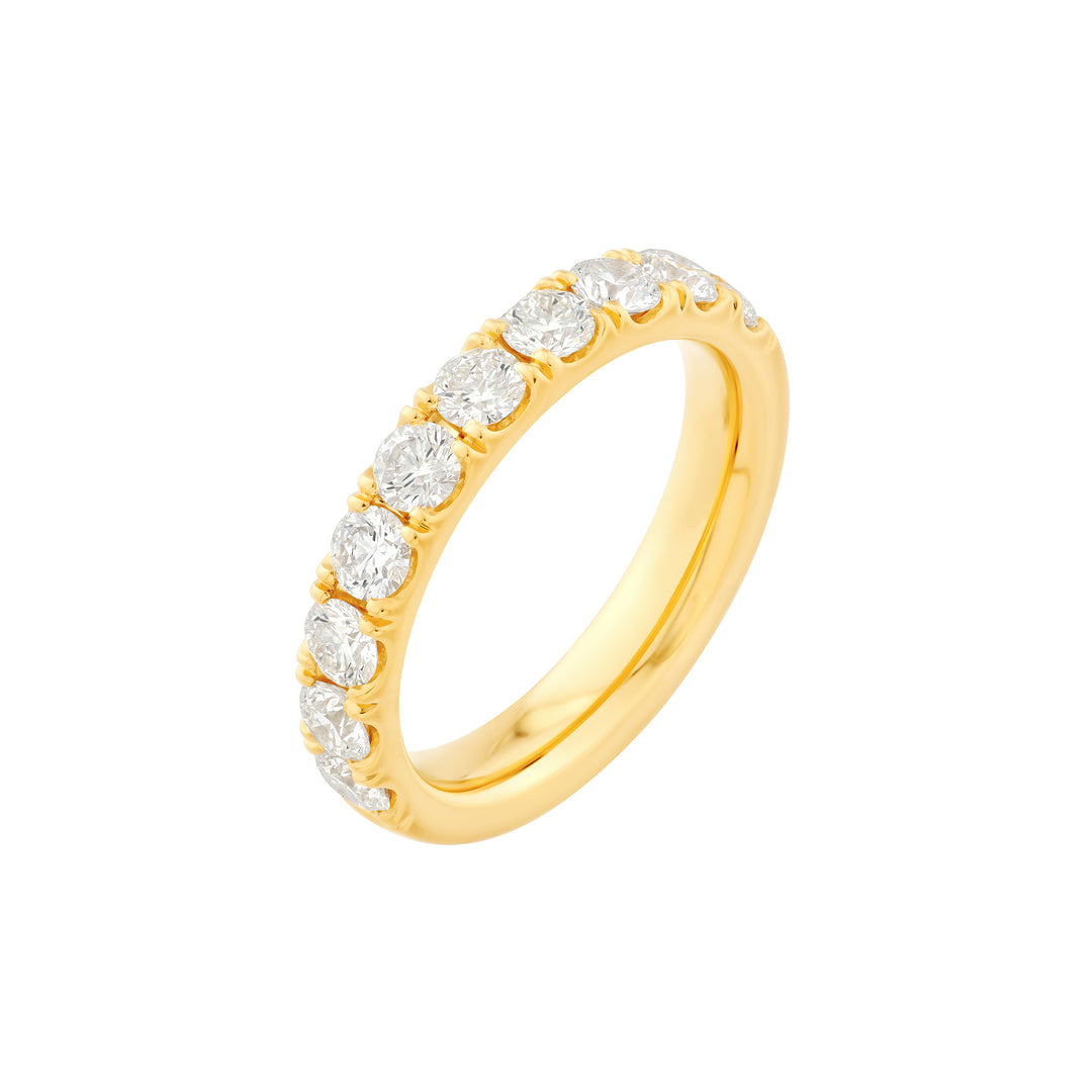 1-1/3ct Diamond Half Eternity Band