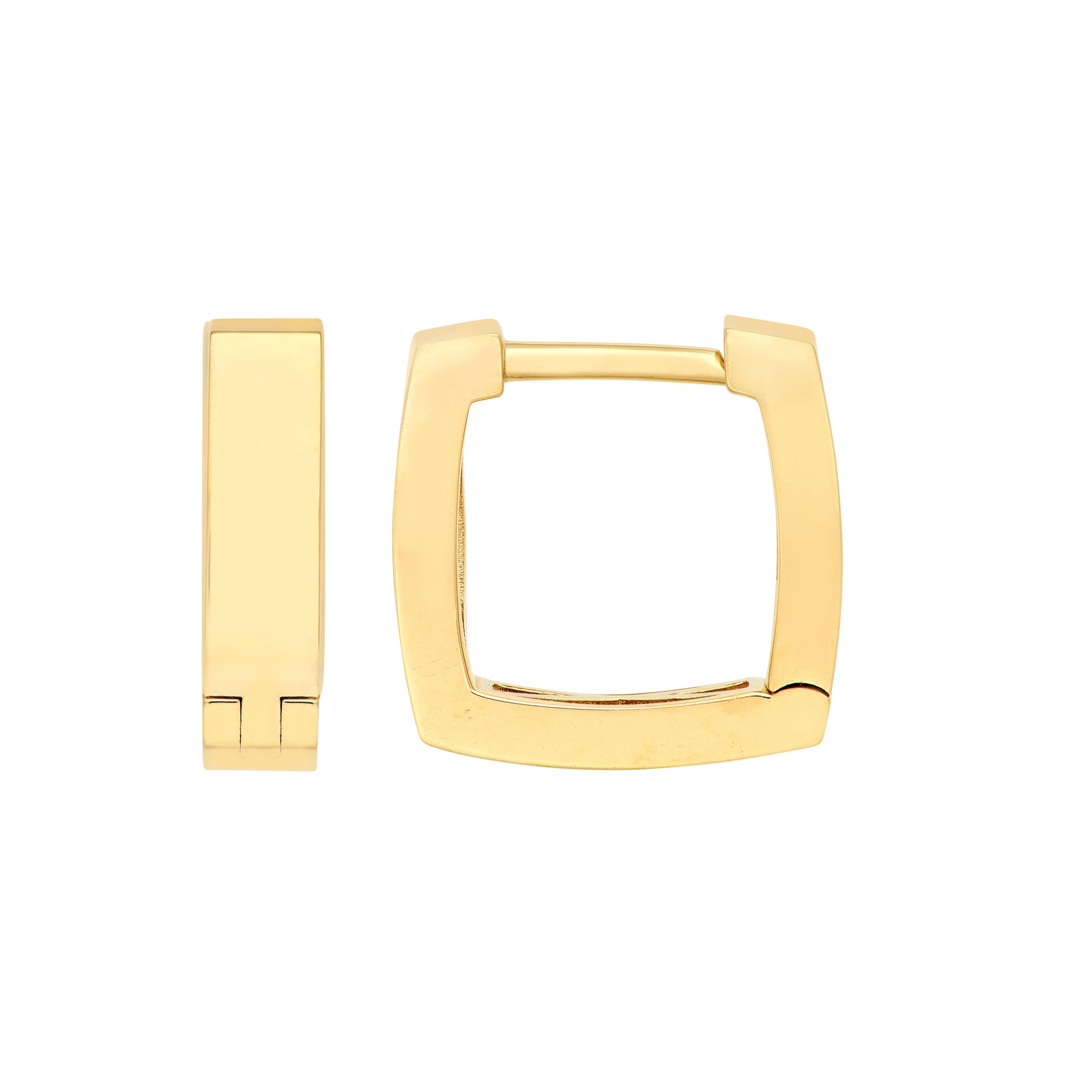 Small Square Hoop Earrings