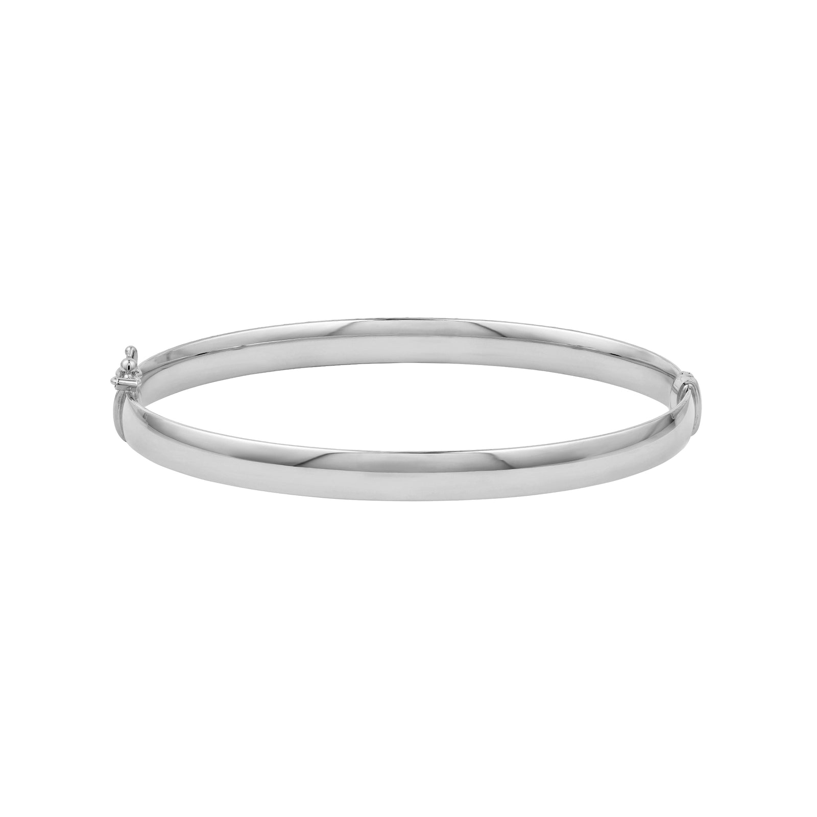 6mm Flat Oval Tube Bangle