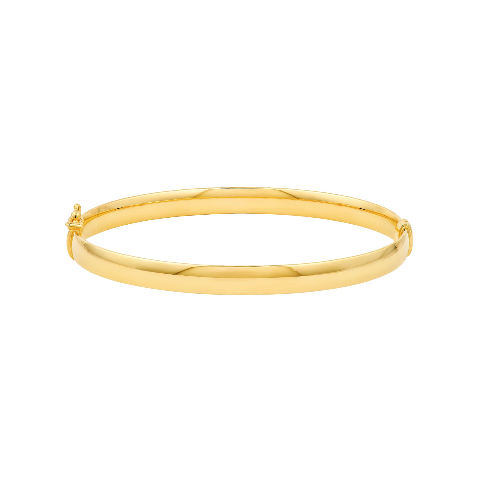 6mm Flat Oval Tube Bangle