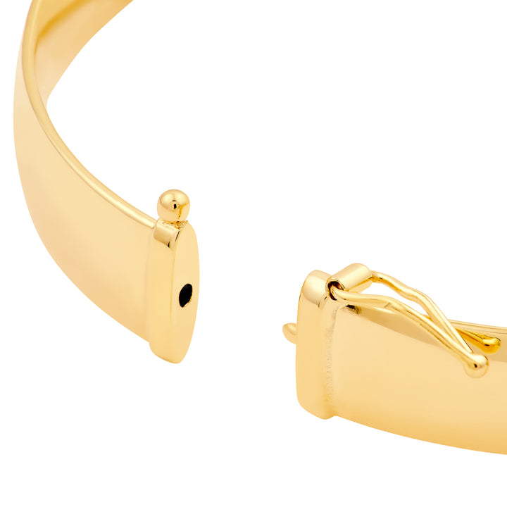 8mm Flat Oval Tube Bangle