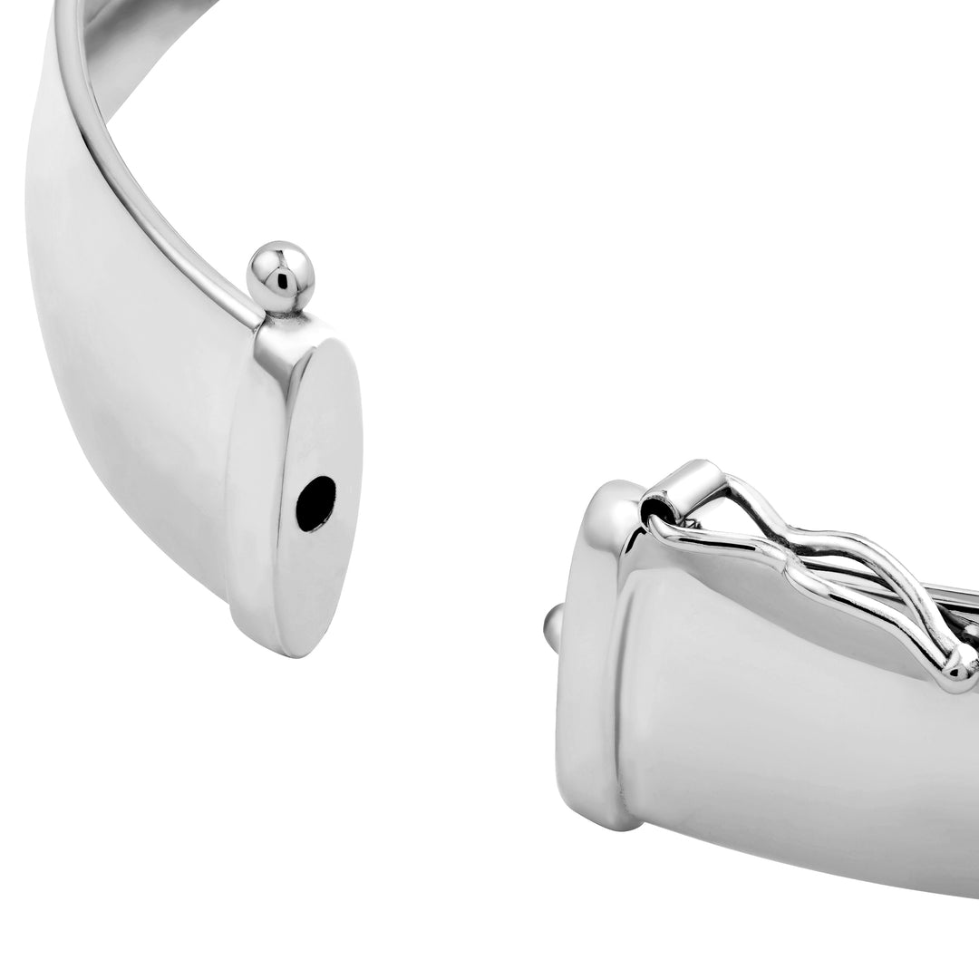 10mm Flat Oval Tube Bangle