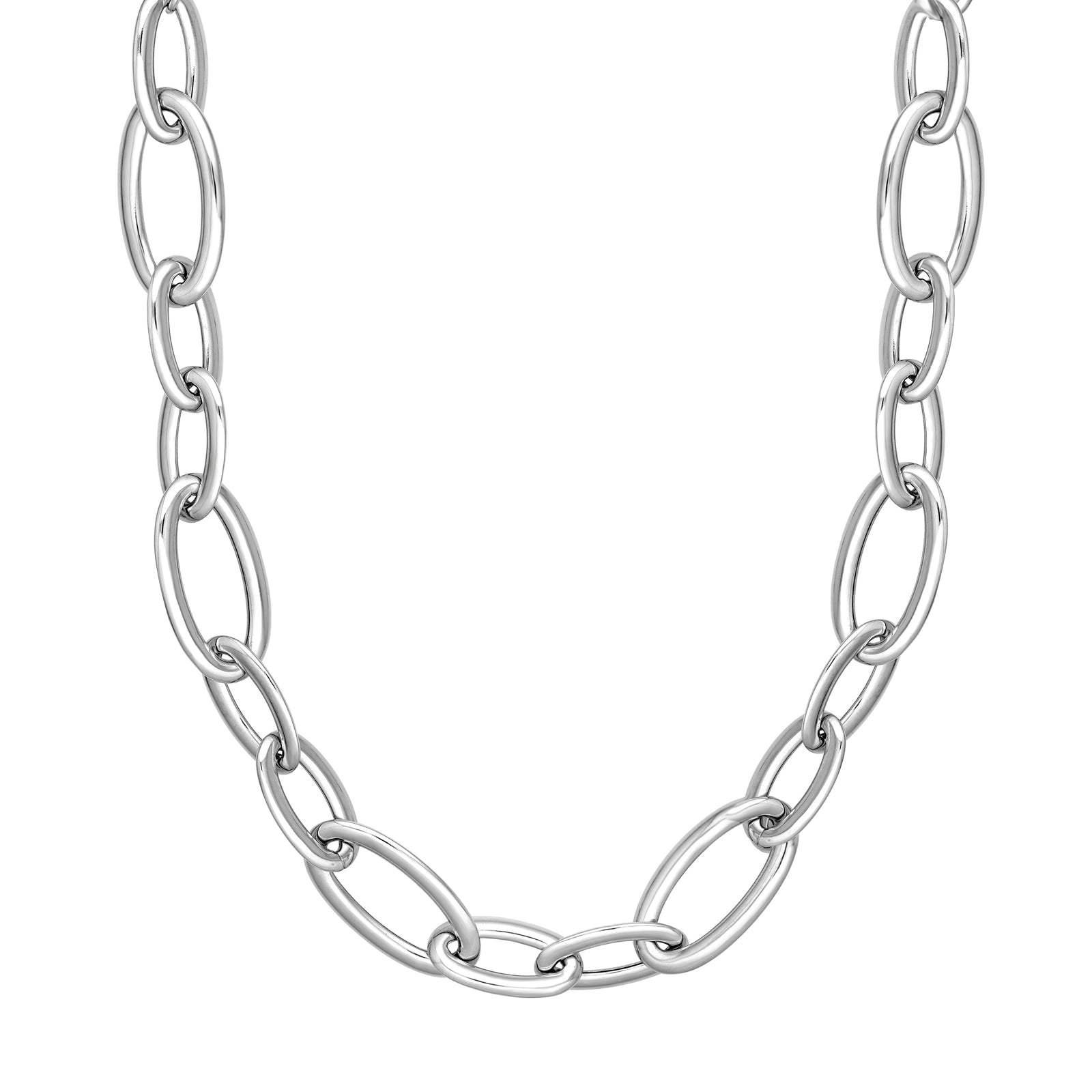 Oval 1+2 Link Necklace