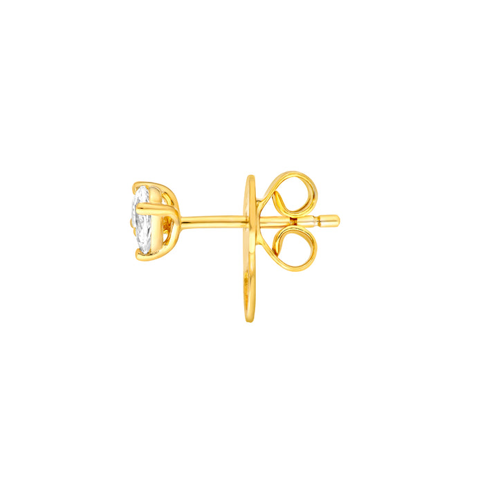 1tcw Diamond Pear Stud Earrings