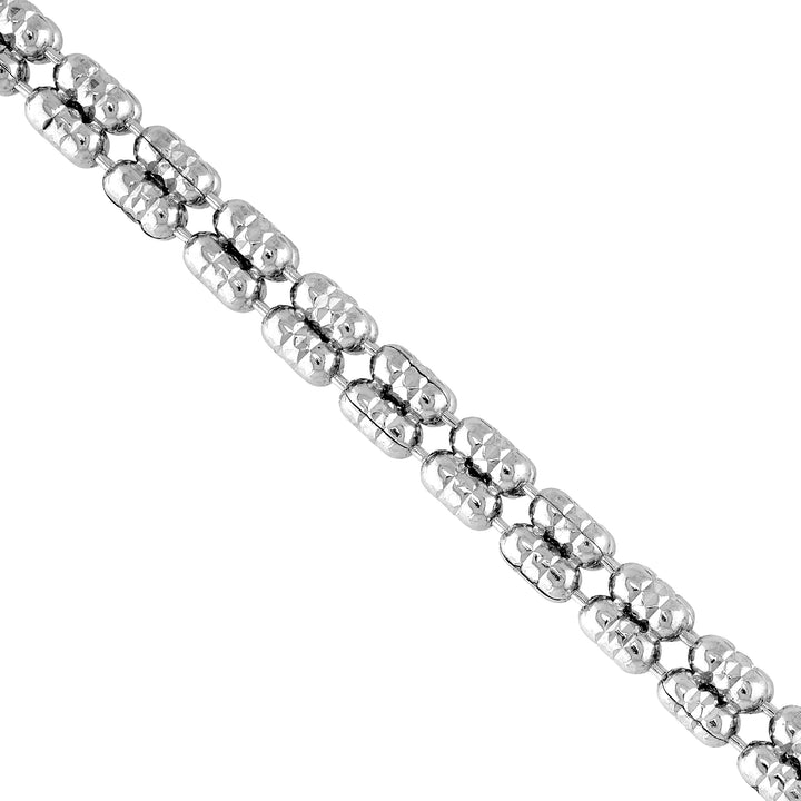 3.6mm Sterling Silver Ice Chain [4 row]