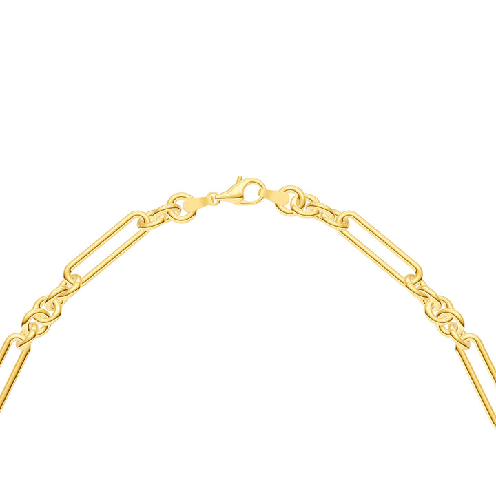 7/8tcw London Blue 5+1 Link Necklace