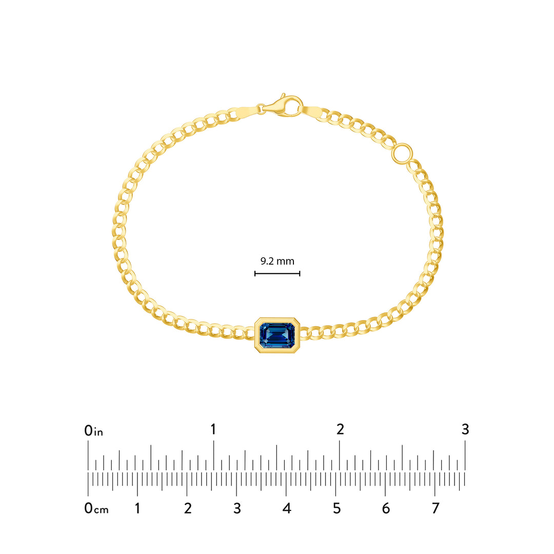 Emerald London Blue Forzentina Bracelet