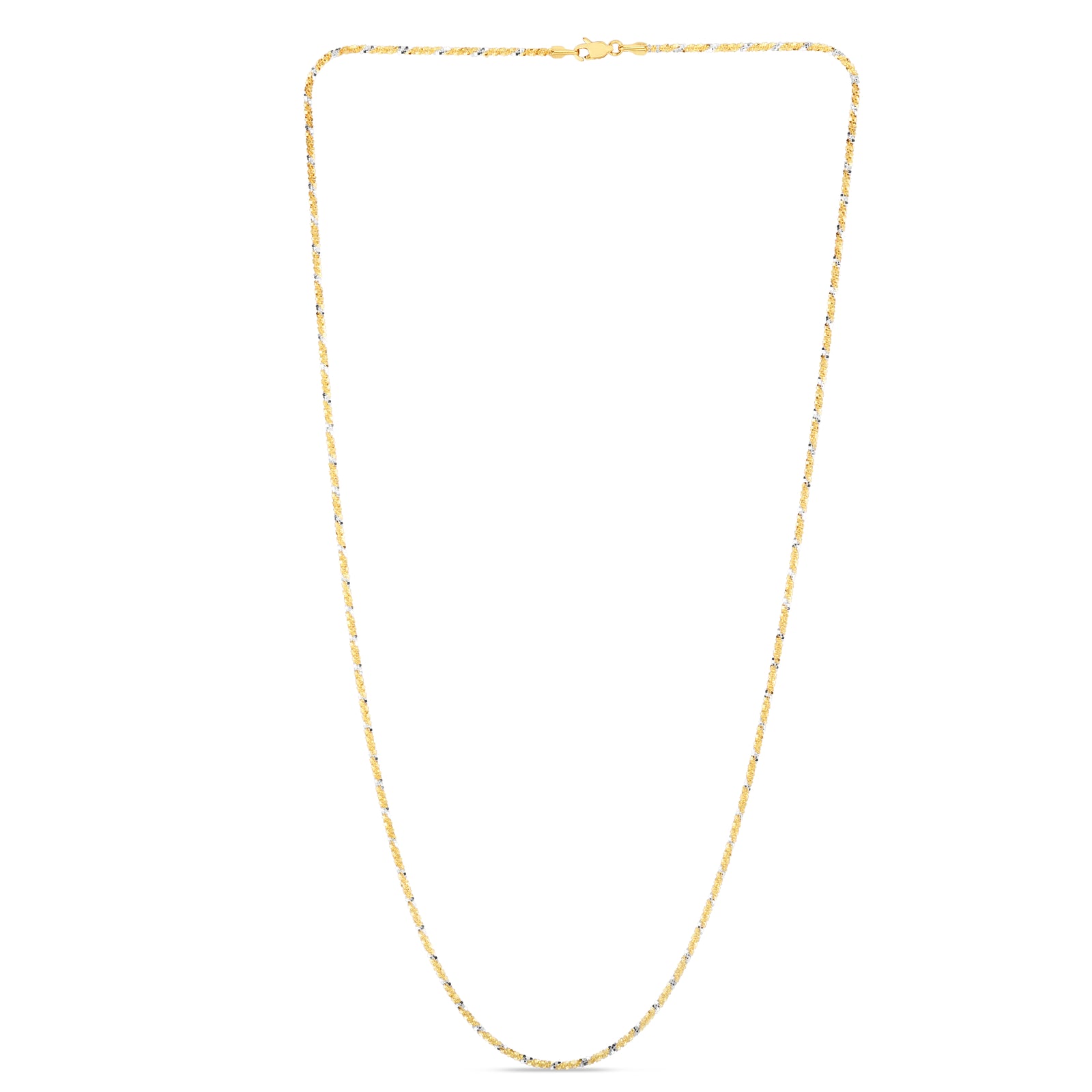 14K Gold 1.5mm Sparkle Chain