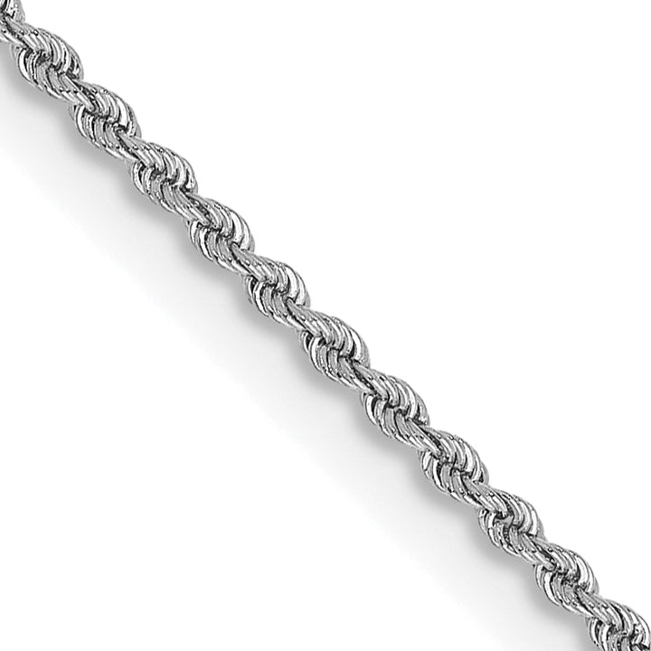 14k WG 2.0mm Regular Rope Chain