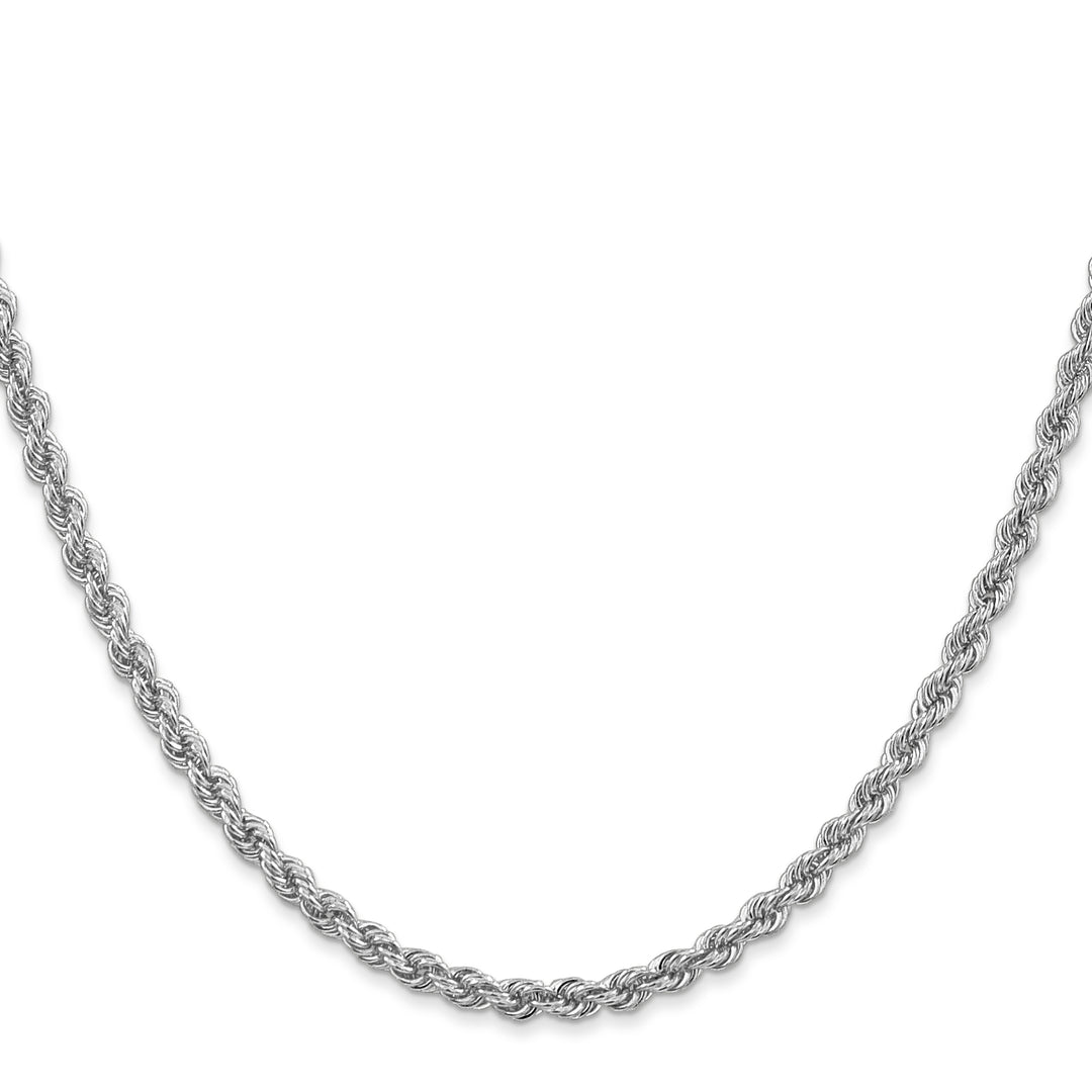 14k WG 3.0mm Regular Rope Chain