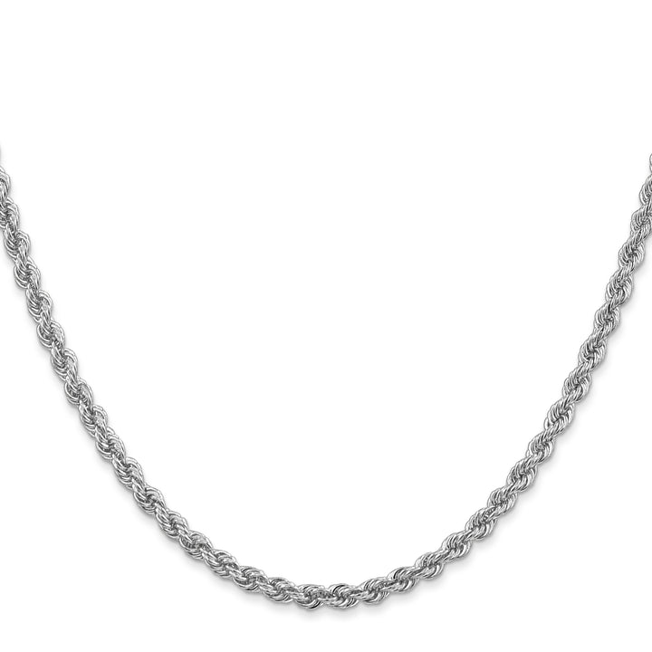 14k WG 3.0mm Regular Rope Chain