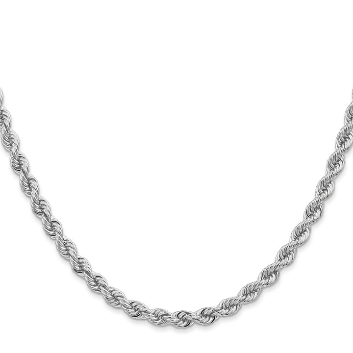 14k WG 4.0mm Regular Rope Chain