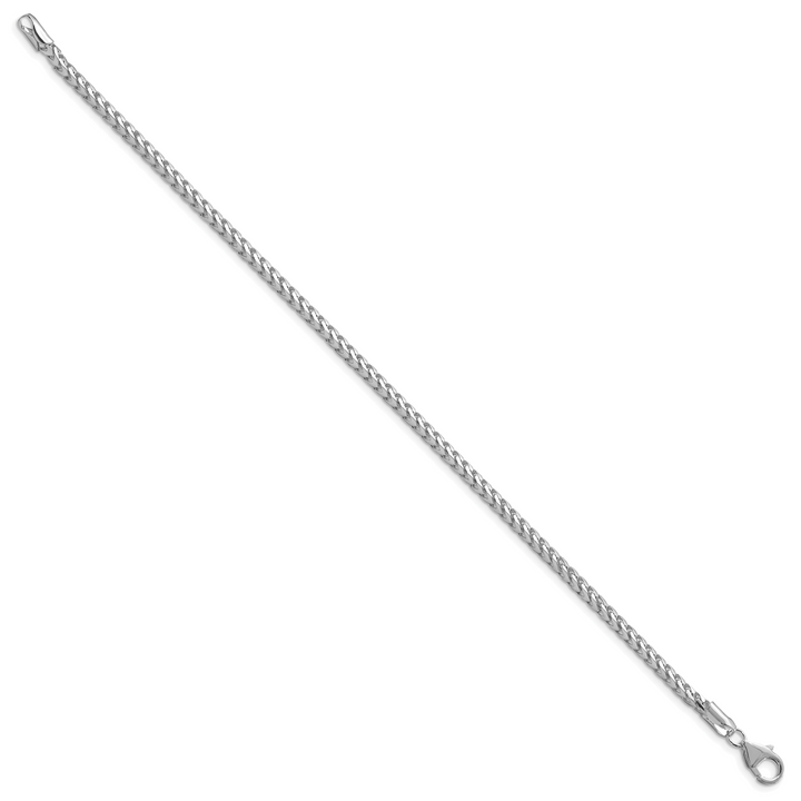 14k White Gold 3mm Franco Chain