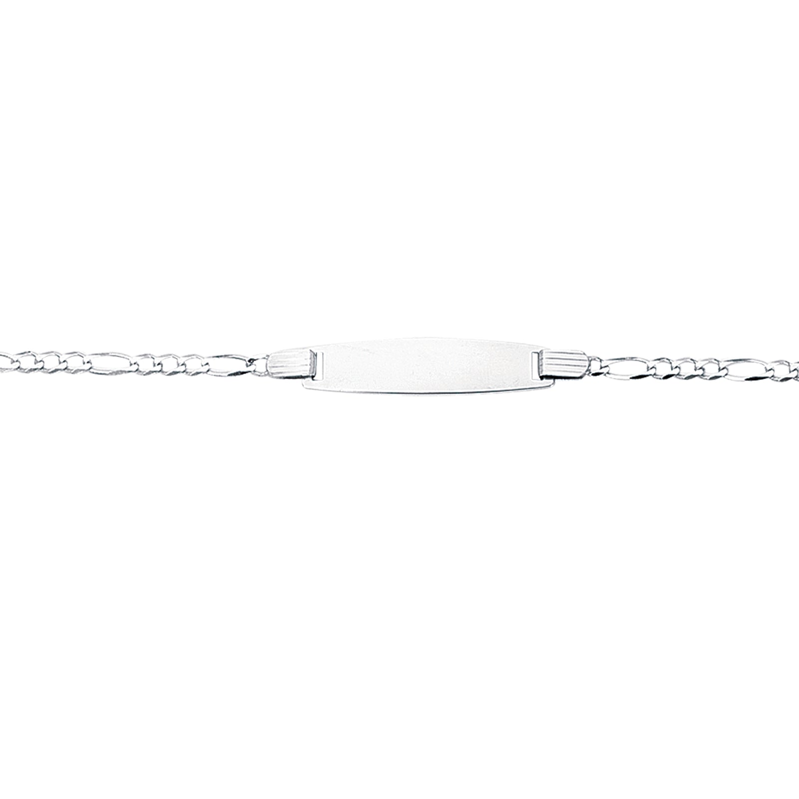 14K Gold Childrens Figaro ID Bracelet