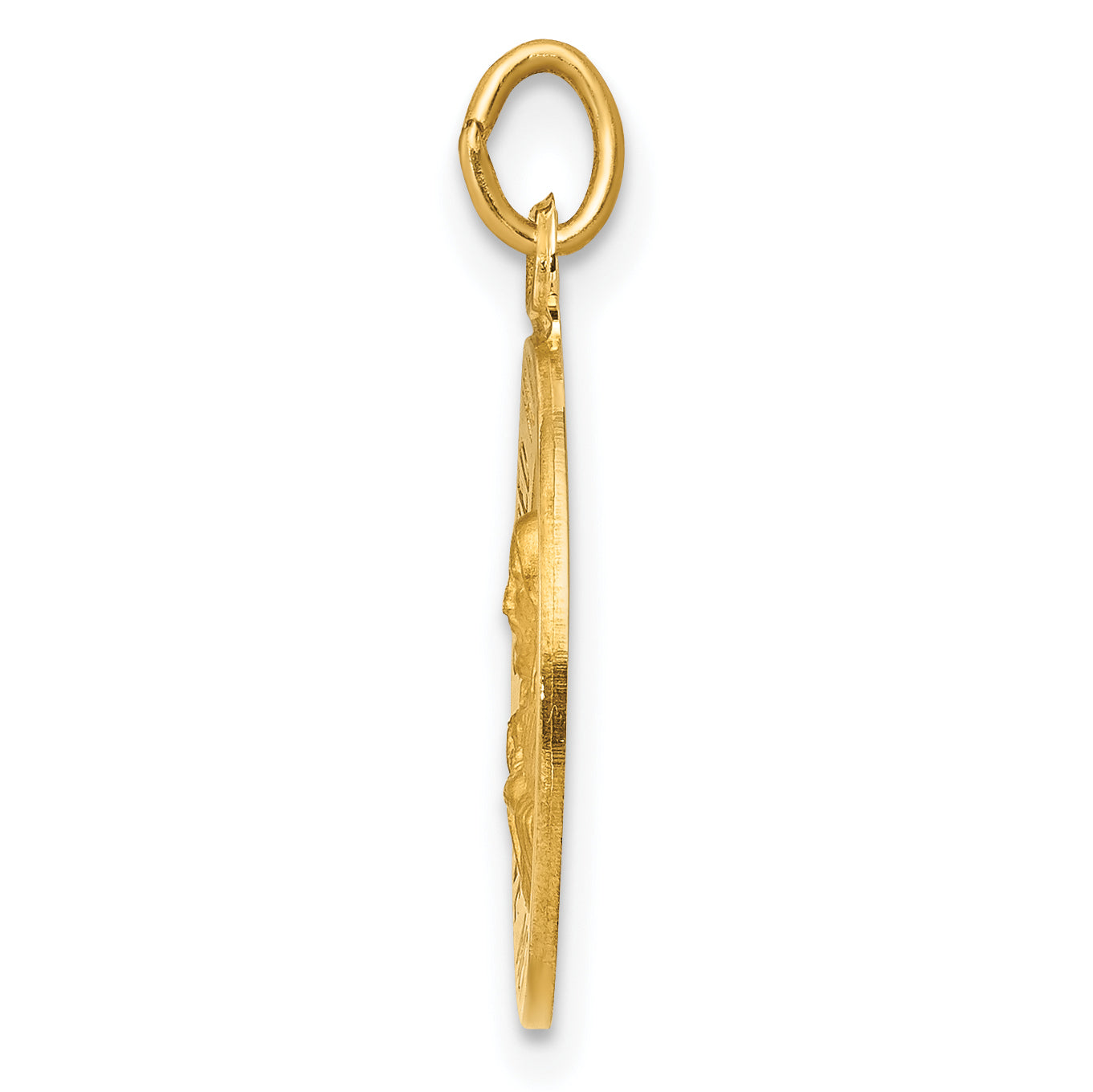 14k Sacred Heart of Jesus Medal Charm