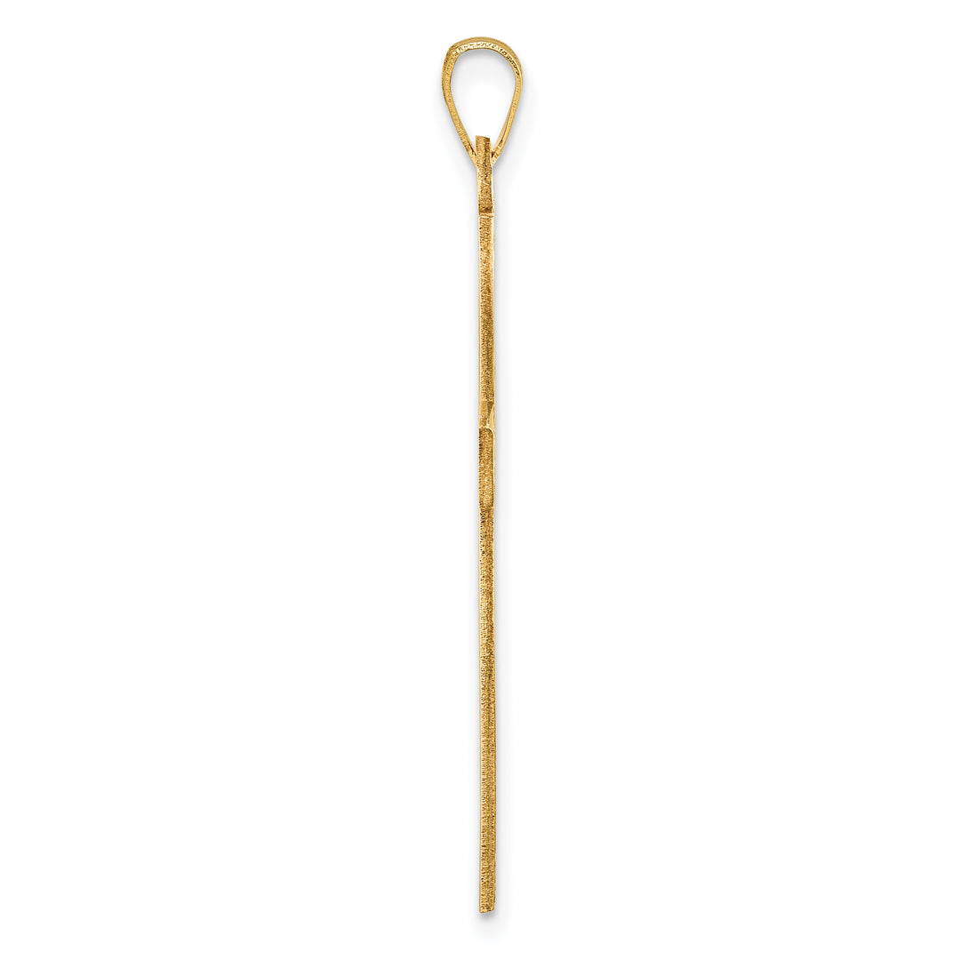 14k Cross Pendant