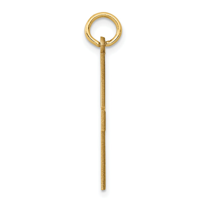 14K Laser Designed Greek Cross Pendant