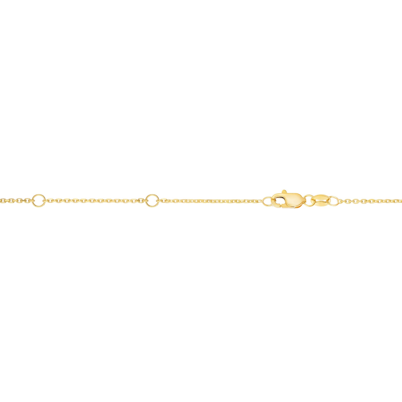 .8mm Extendable Diamond Cut Cable Chain