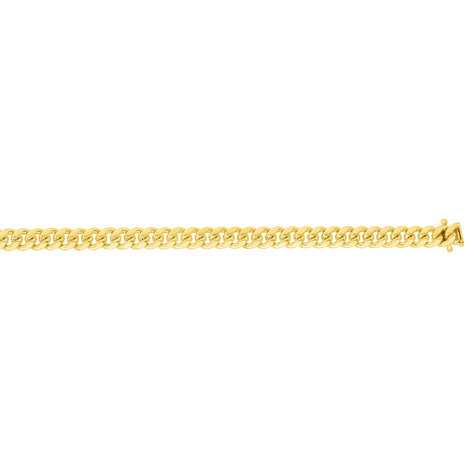 10K Gold 20"" 3.9mm Classic Miami Cuban