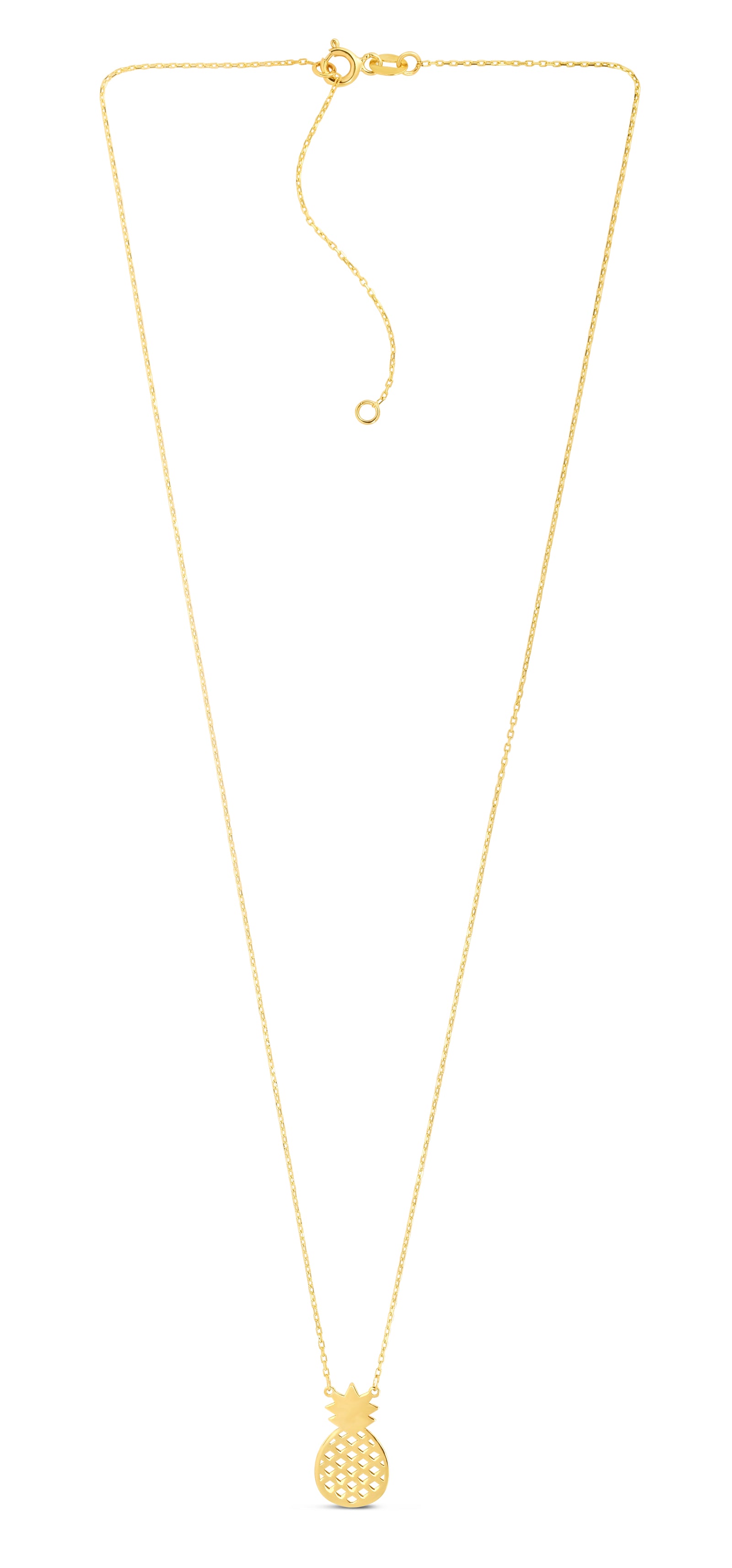 10K Pineapple Necklace